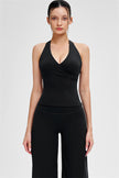 The Stride Crop Top Straight Leg Pants 2-Piece Set