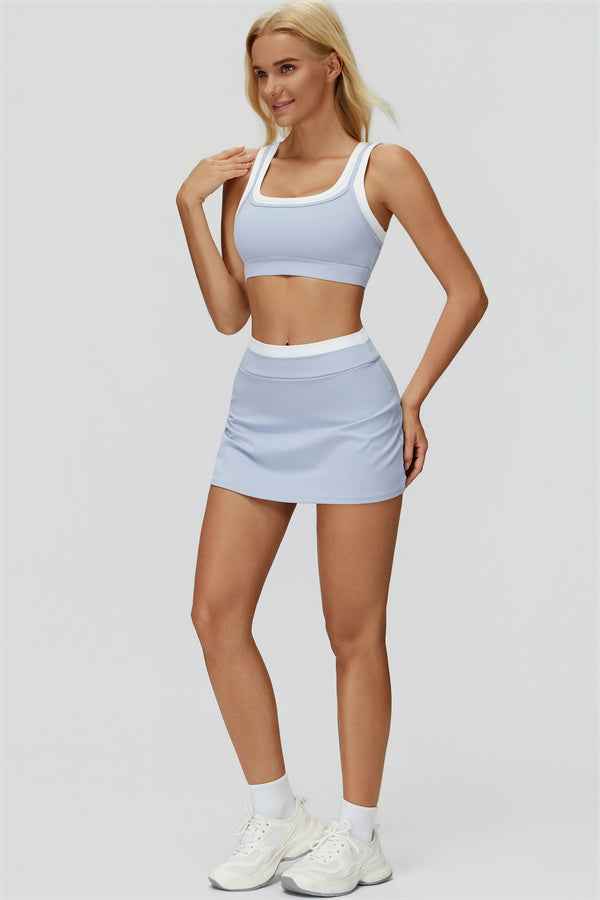 The Canyon Sports Bra Skirt 2-Piece Set