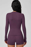 The Oasis Long Sleeve T-shirt Shorts 2-Piece Set