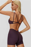 The Butterfly Sports Bra Shorts 2-Piece Set