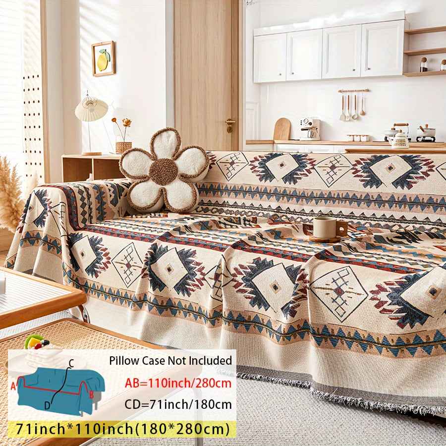 Extra Large Sofa Cover – Stretchable Furniture Protector