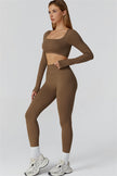 The Reign Long Sleeve Crop Top