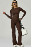 The FlexFit Active Top Flared Leggings 2-Piece Set