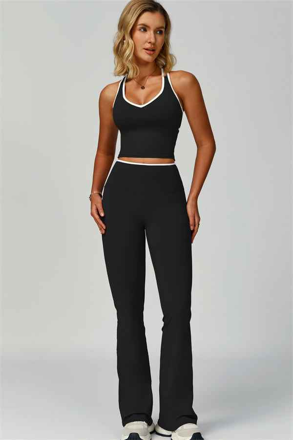 The Quest Tank Flared Leggings 2-Piece Set