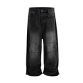 NOIR BAGGY BIKER DENIM