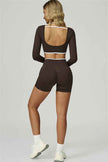 The Prime Line Long Sleeve Crop Top