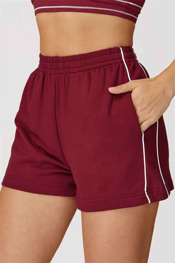 The Amara Sweatshirt Lounge Shorts 2-Piece Set