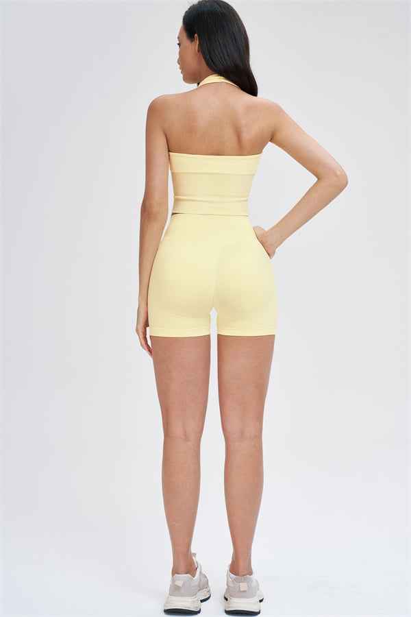 The Whim Sports Bra Shorts 2-Piece Set