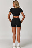 The Lavish Cut-out Crop Top
