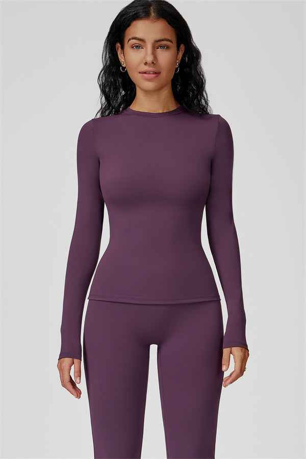 The Oasis Long Sleeve T-shirt Flared Leggings 2-Piece Set