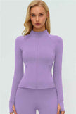 The Twirl Zip Jacket Halter Tank Top New Straight Leg Pants 3-Piece Set