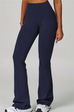 The Bold Cross Back Sports Bra Flared Leggings 2-Piece Set