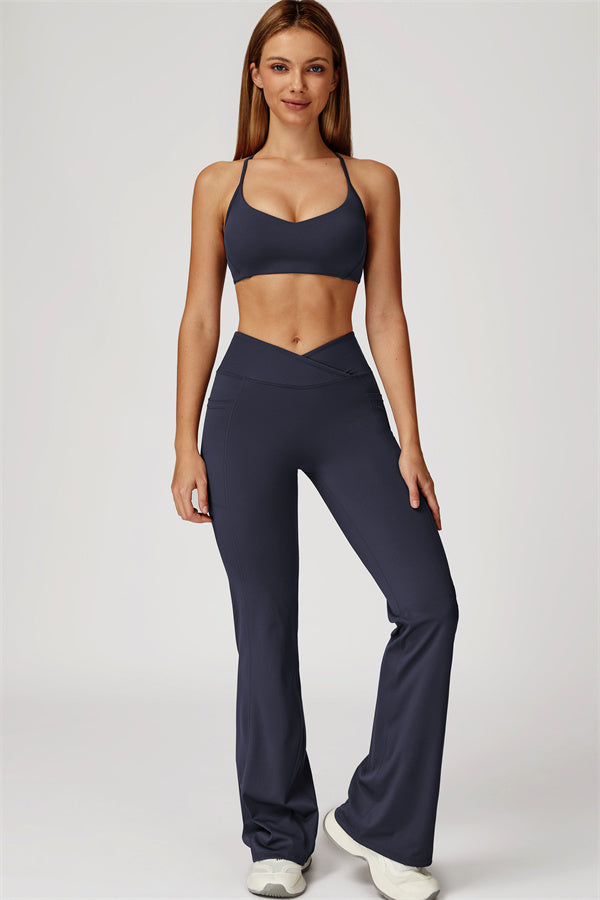 The Propel Sports Bra Flared Leggings 2-Piece Set