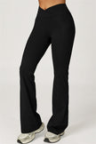 The Glacier Crop Tank Flared Leggings 2-Piece Set