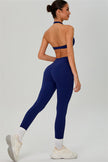 The Solid Sports Bra Leggings 2-Piece Set