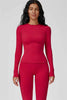 The Oasis Long Sleeve T-shirt Flared Leggings 2-Piece Set