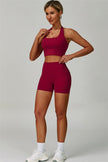 The Seraphine Halter Crop Top