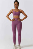 Juno Star Sports Bra Leggings 2-Piece Set