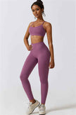 Juno Star Sports Bra Leggings 2-Piece Set