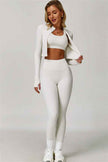 The Eloise Jacket Sports Bra Leggings 3-Piece Set