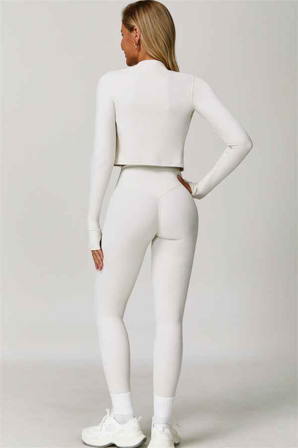 The Eloise Jacket Sports Bra Leggings 3-Piece Set