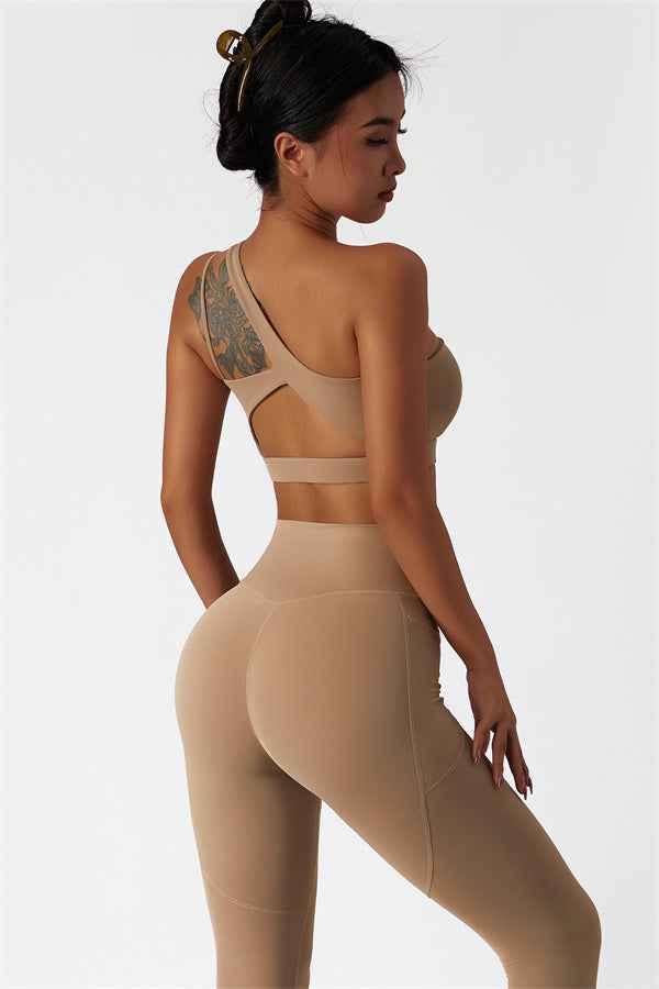 The Blissful Rose Sports Bra Leggings 2-Piece Set