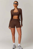 The Blossom Jacket Shorts 2-Piece Set