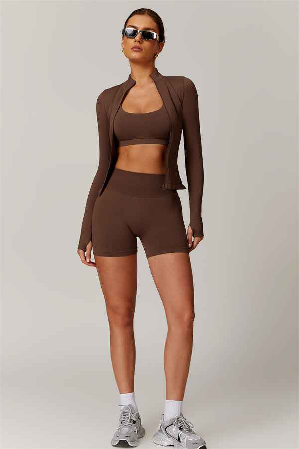 The Blossom Jacket Shorts 2-Piece Set