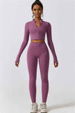 Juno Star Jacket Sports Bra Leggings 3-Piece Set