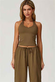 The Sprint Halter Tank Top