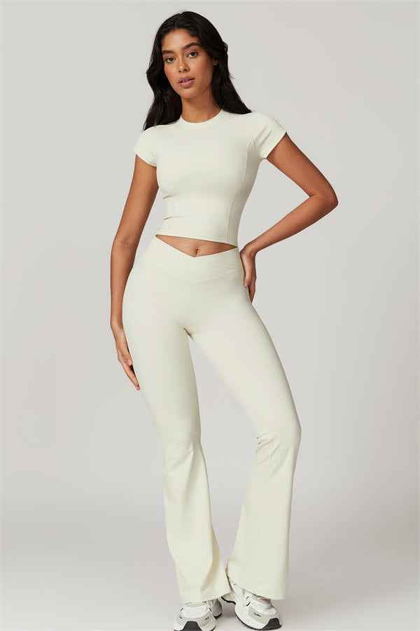 The Sophia T-shirt Flares 2-Piece Set