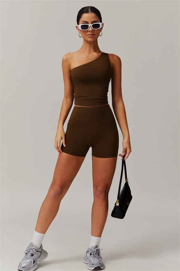 The Blissful Crop Top Shorts 2-Piece Set