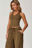 The Sprint Halter Tank Top