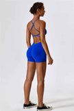 Nova Luxe Sports Bra Shorts 2-Piece Set