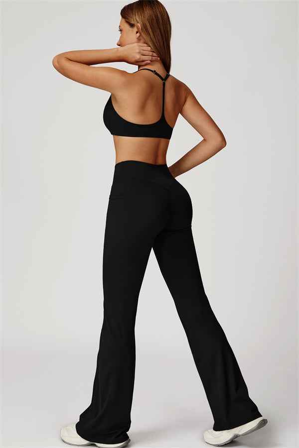 The Propel Sports Bra Flared Leggings 2-Piece Set