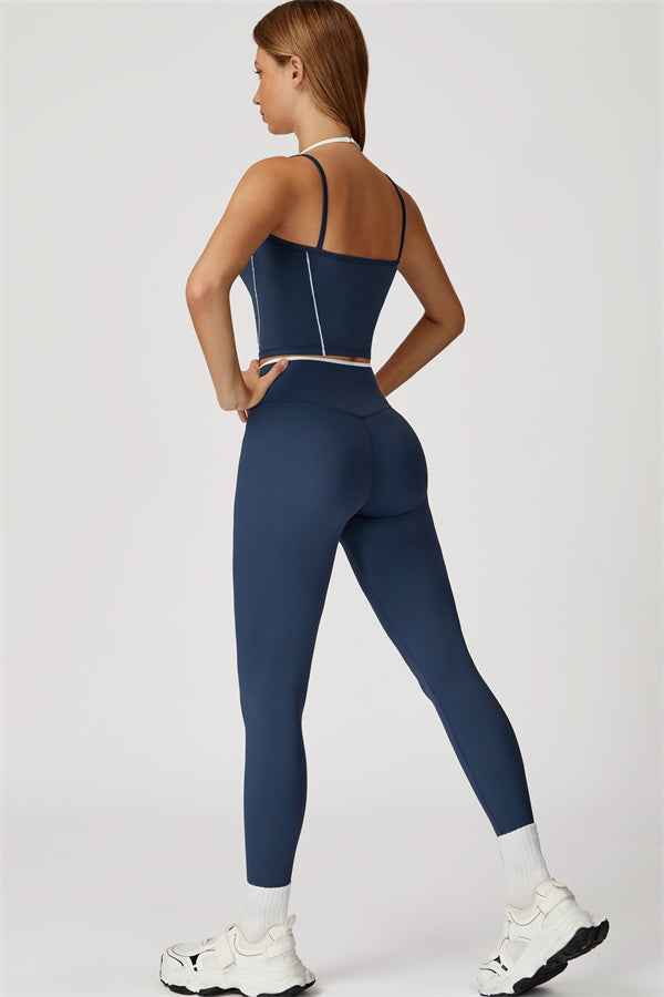 The Radiant Crop Top Leggings 2-Piece Set