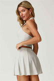 The Boost Halter Crop Top