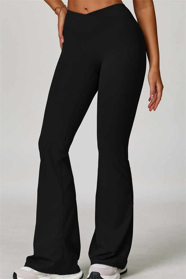 The Lavish Sports Bra Flared Leggings 2-Piece Set