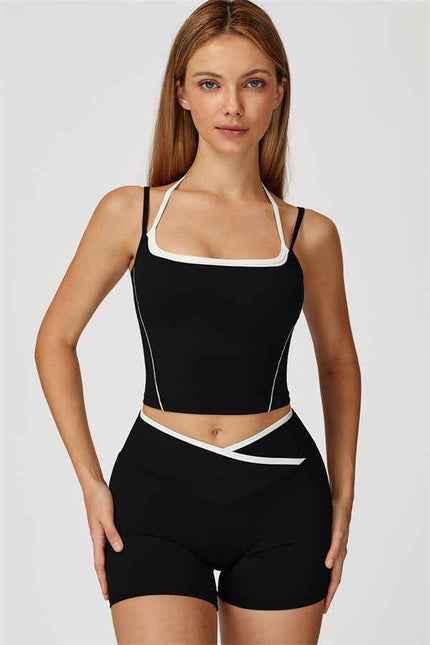 The Radiant Crop Top Shorts 2-Piece Set