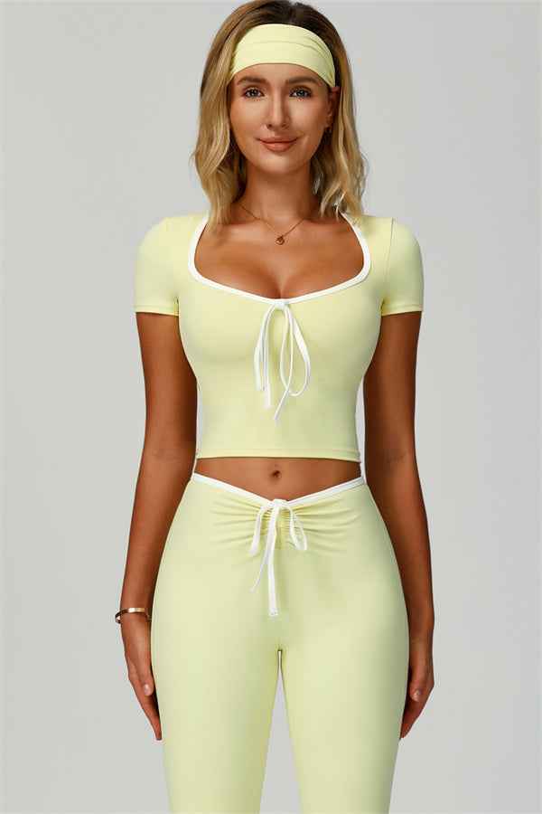The Skyline Tie Top