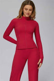 The FlexCore Pure Zip Jacket Flared Leggings 2-Piece Set