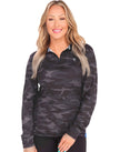 Women's Camo Monterey Quarter Zip