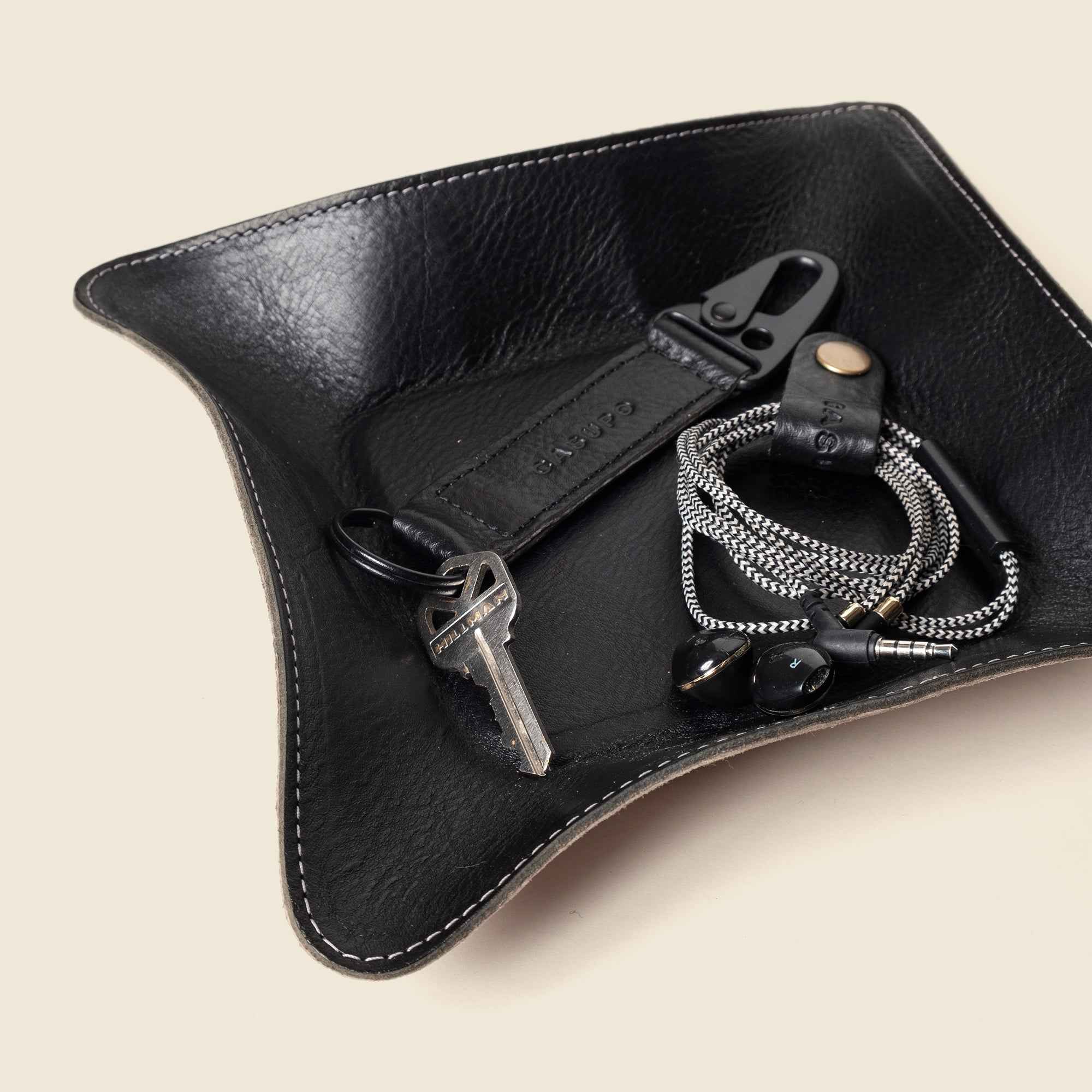Travel valet tray - Black