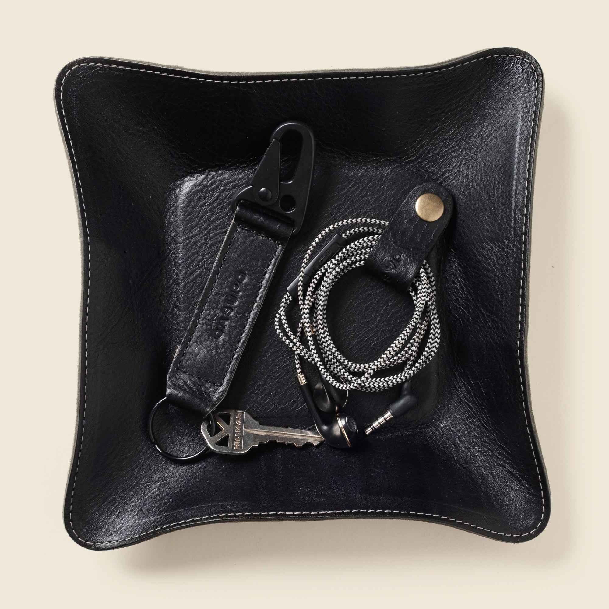 Travel valet tray - Black