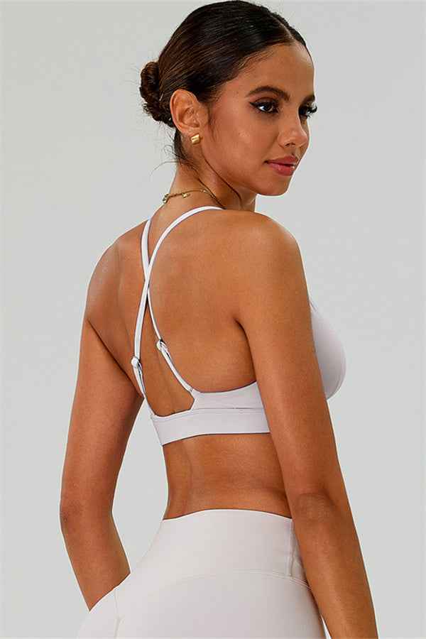 The Ember Sports Bra Crop Top Flared Leggings 3-Piece Set