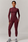 The Nova Luxe Jacket Sports Bra Leggings 3-Piece Set