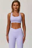 The Lavish Sports Bra Flared Leggings 2-Piece Set