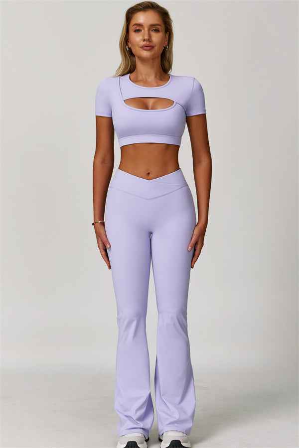 The Lavish Cut-out Crop Top