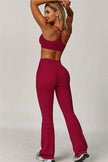 The Refresh Sports Bra Flared Leggings 2-Piece Set
