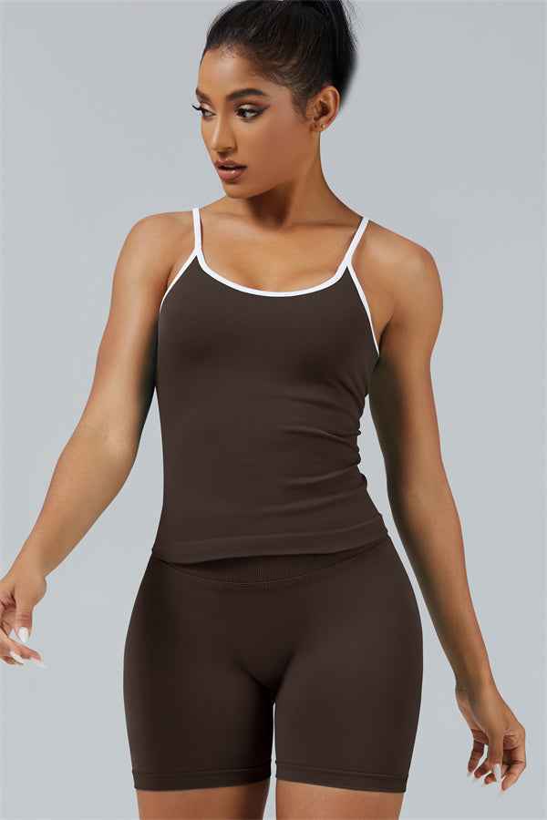 The Elevate Crop Top Shorts 2-Piece Set